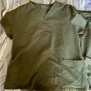 Mandala scrubs- green sz large